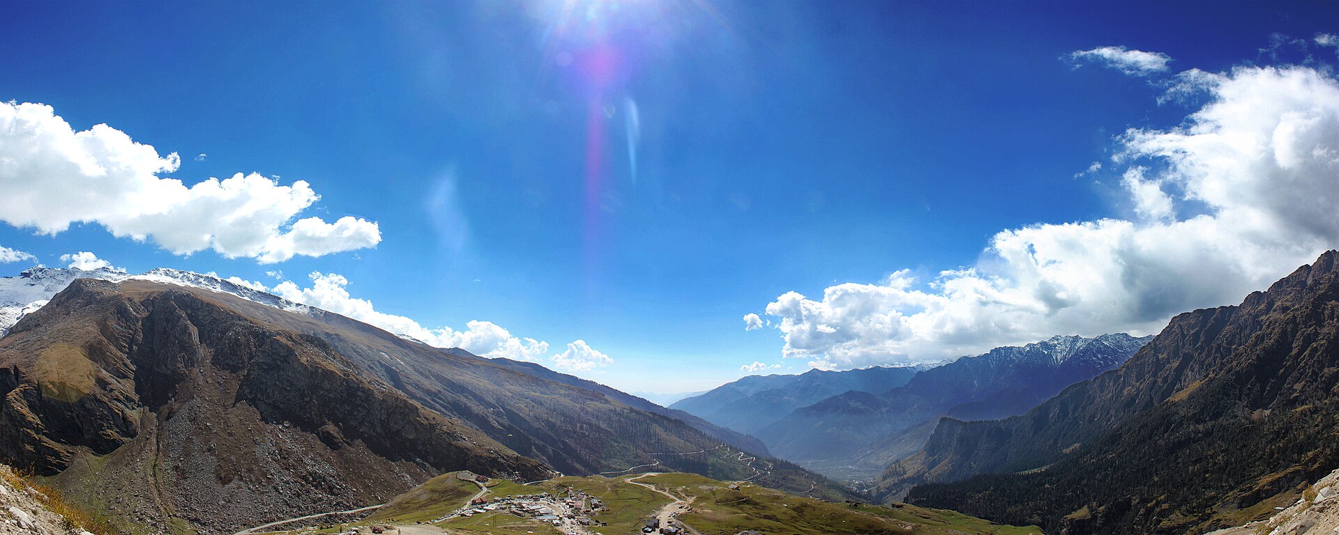 Manali mountain road